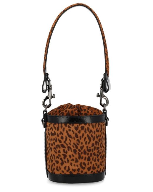 Vivienne Westwood White Small "Kitty" Bucket Bag