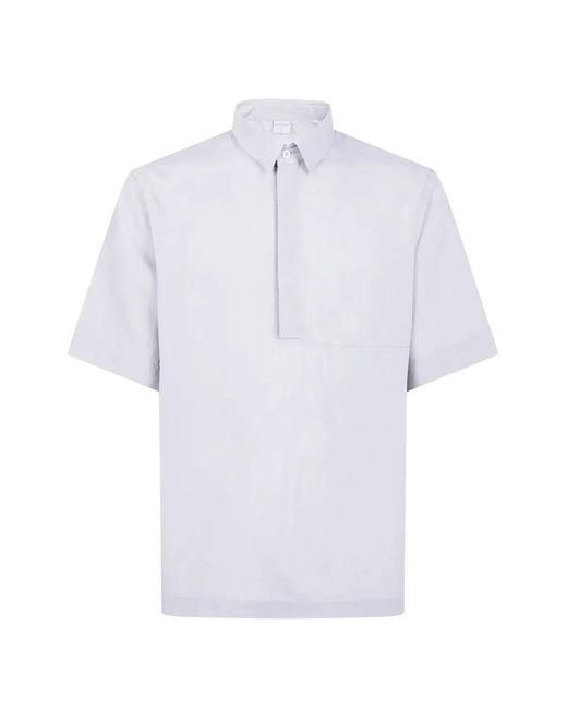 Houdini Sportswear White "Tree" Polo Shirt for men
