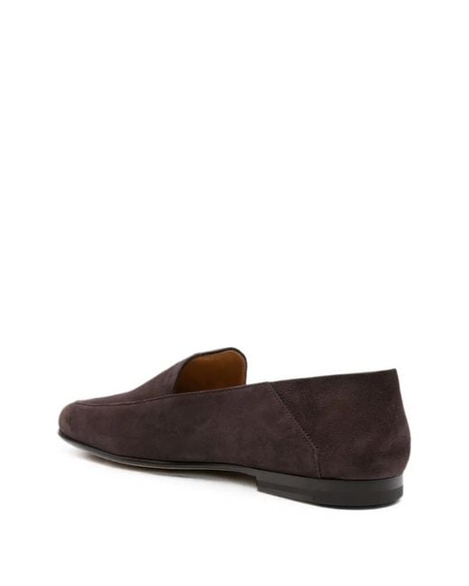 Tod's White Leather Loafers