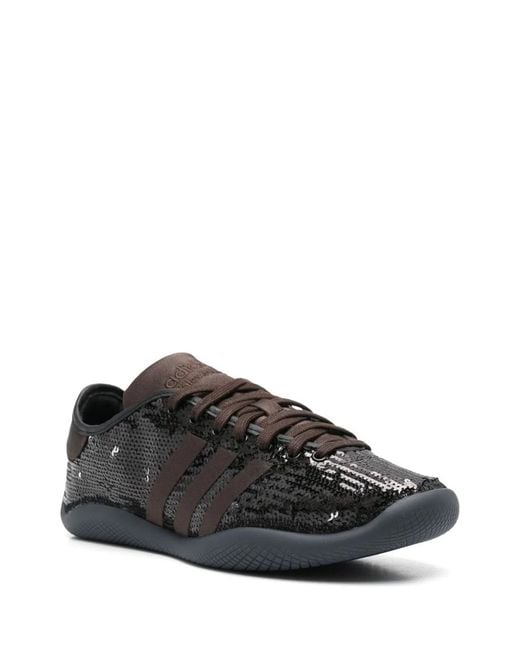 Adidas Black Sequined Sneakers for men