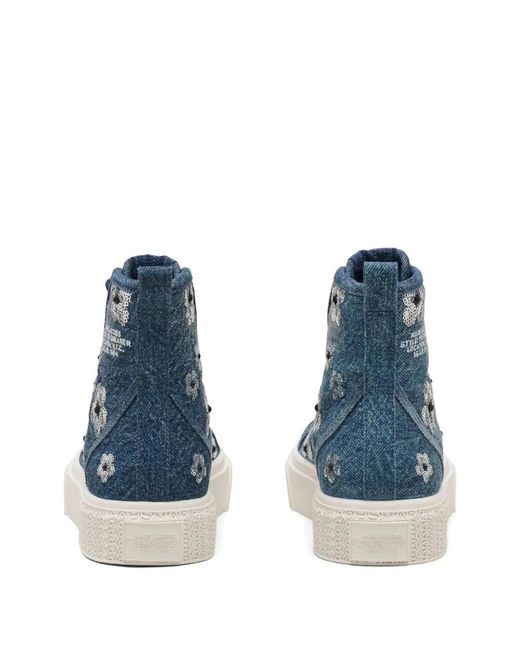 Marc Jacobs Blue The High Top Sneakers