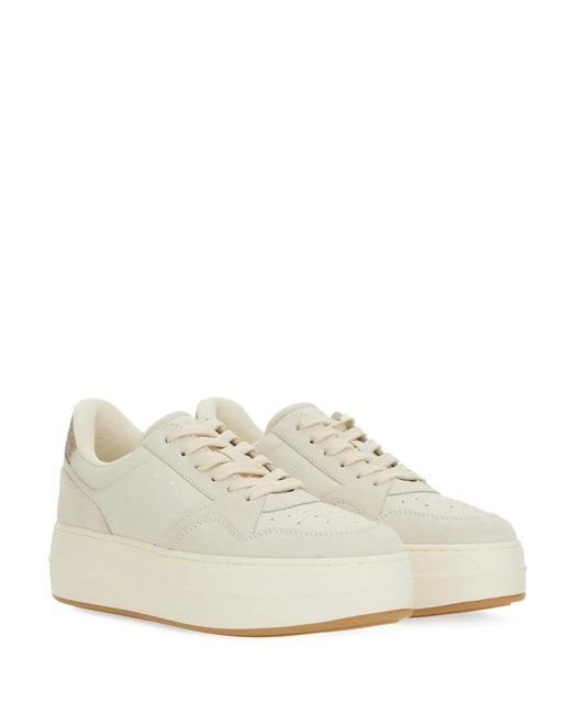 Hogan White Skyscraper Sneakers