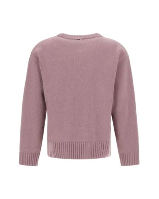 Herno Purple Wool Sweater