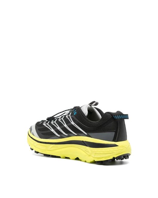 Hoka One One Yellow Mafate Three 2 Sneakers for men
