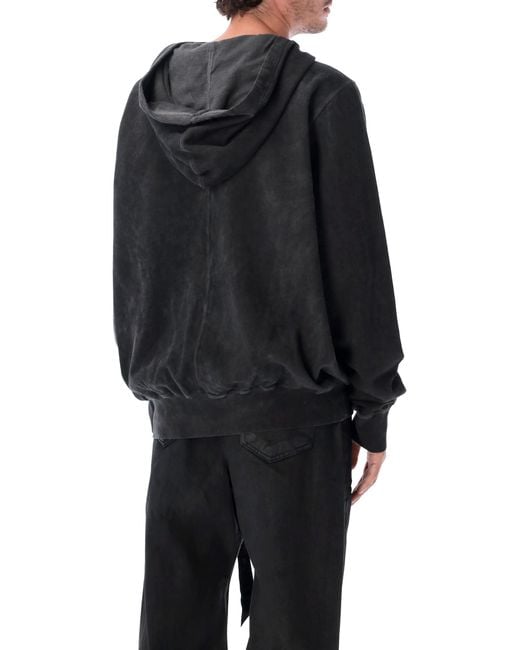 Rick Owens Blue Drkshdw Oversized Hoodie for men