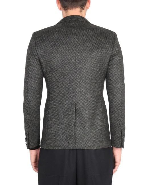Tonello Gray Single-Breasted Jacket for men