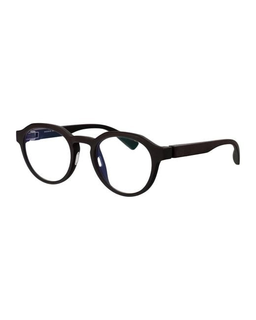 Mykita Black Ebony Clear Acetate Sunglasses