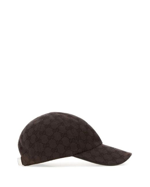 Gucci Brown Hat W Harper Base