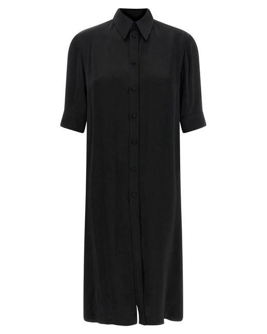 Jil Sander Black Long Shirt