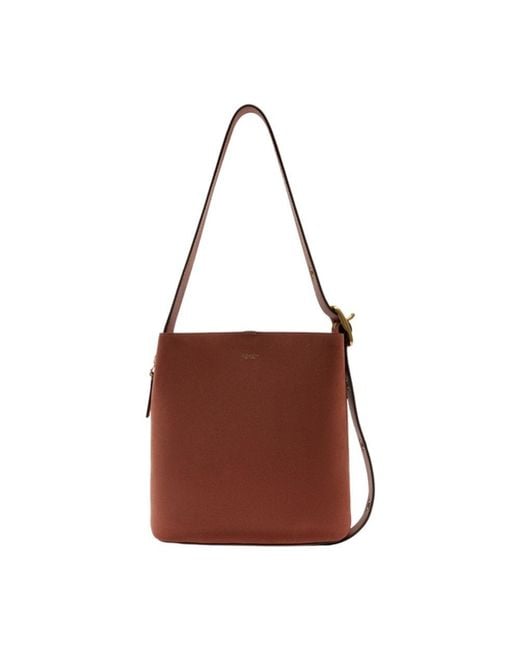 COACH Brown Bleecker Shoulder Bag