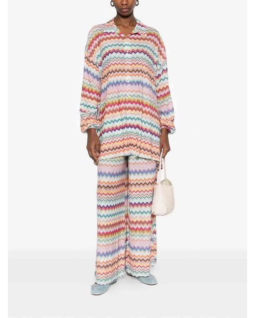 Missoni Gray Multicolour Viscose Top