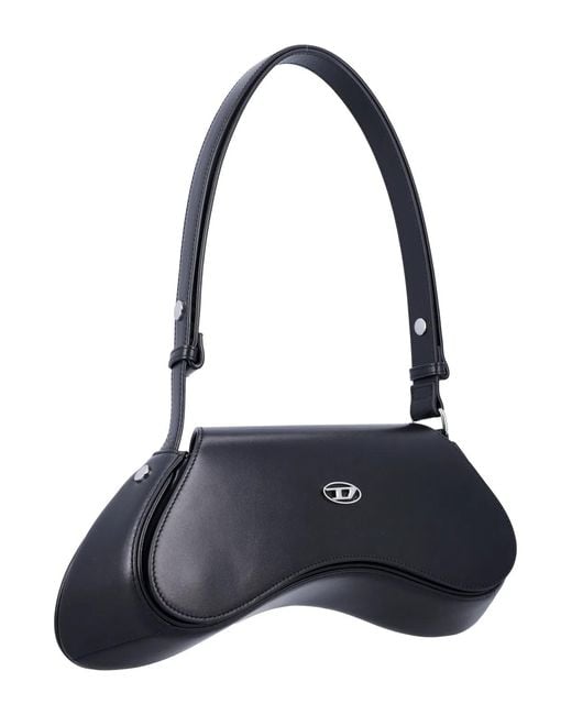 DIESEL Black Play Crossbody Bag