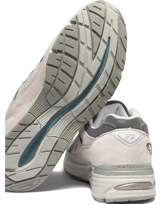 New Balance White "Tier 1 Allocated" Sneakers