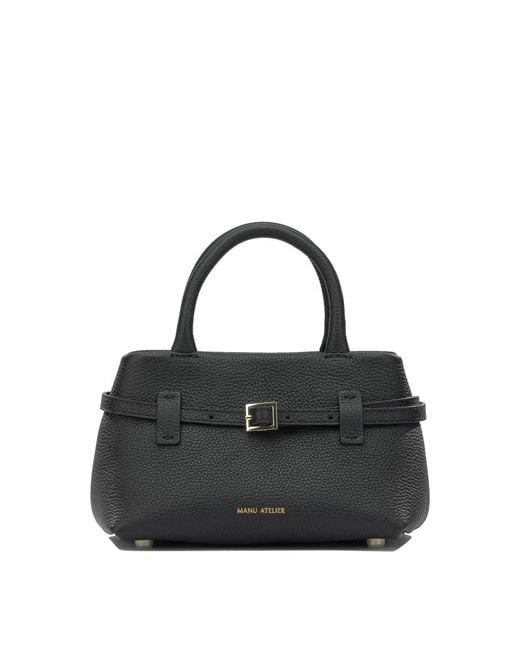 MANU Atelier Black "Le Cambon 20" Small Handbag