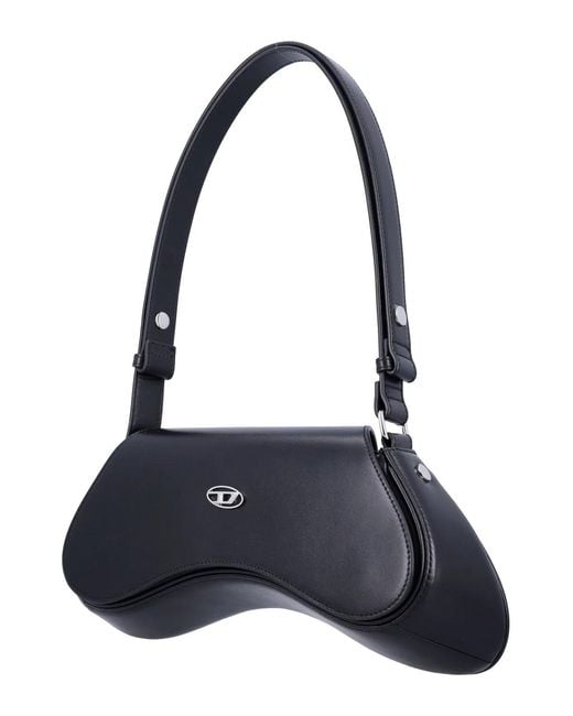 DIESEL Black Play Crossbody Bag
