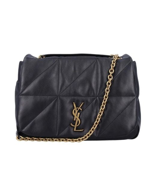 Saint Laurent Black Nappa Leather Medium Jamie 4.3 Shoulder Bag