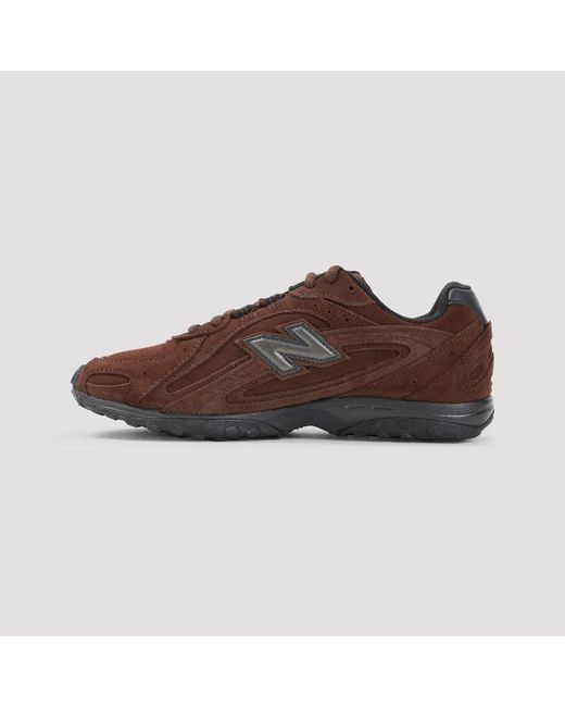 New Balance Brown 204L Suede Sneakers
