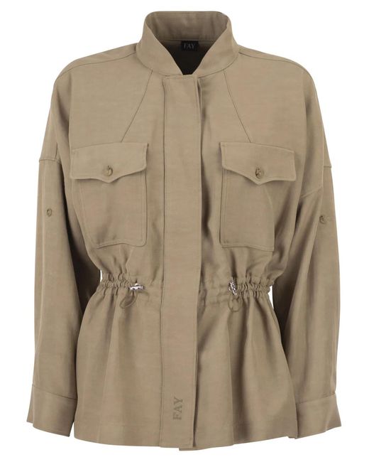 Fay Natural Overshirt