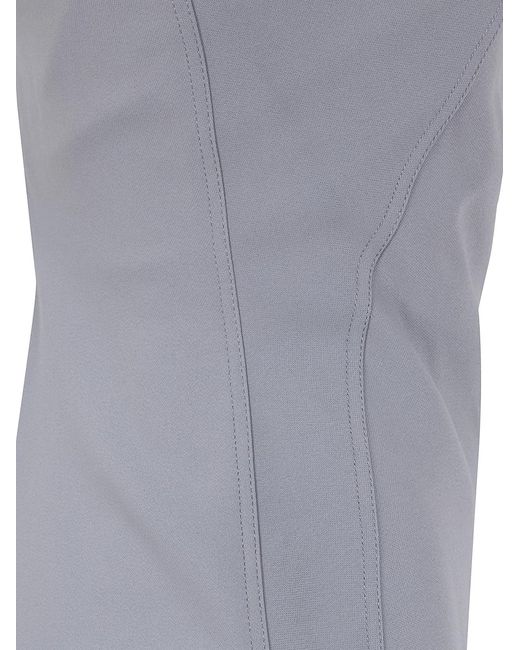 Rick Owens Brown "Bustier Gown" Dress