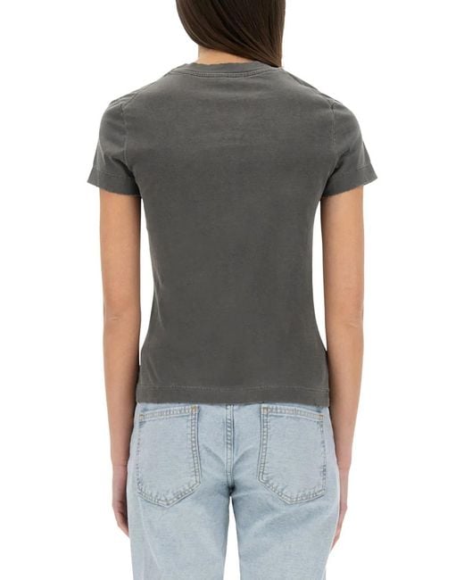 Moschino Black T-Shirt With Logo