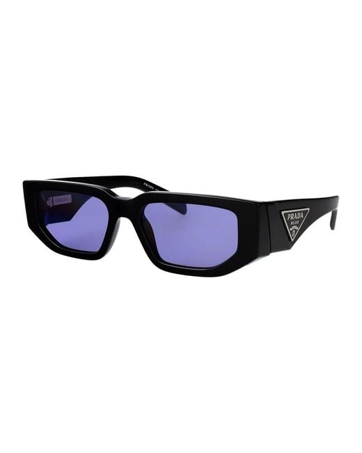 Prada Blue Acetate Sunglasses for men