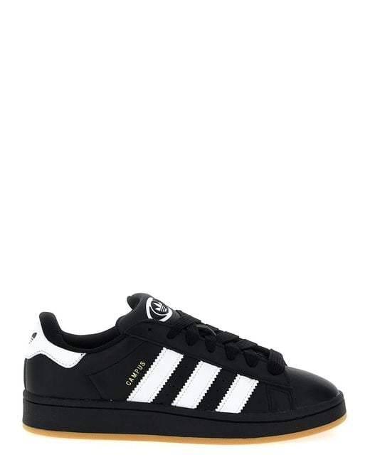 Adidas Originals Black 'Campus 00S' Sneakers