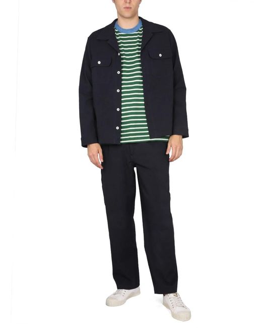 Howlin' By Morrison Black Button Down Pants for men