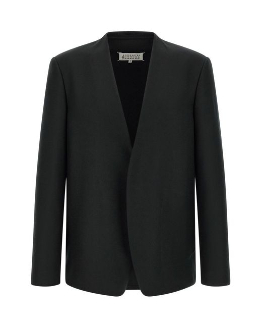 Maison Margiela Black 'minimal' Blazer for men