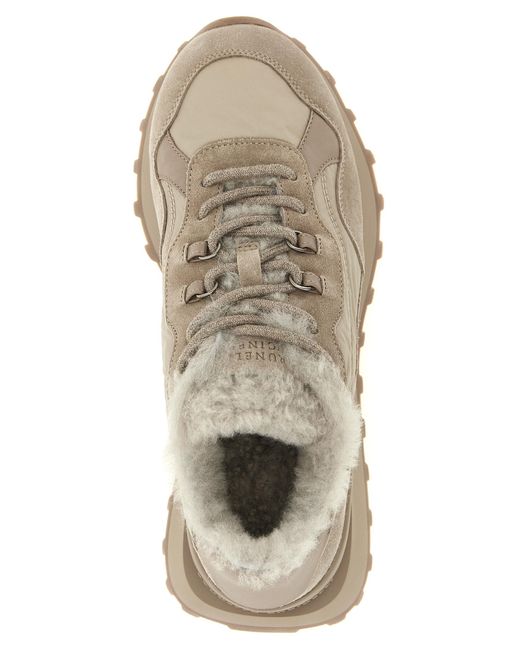 Brunello Cucinelli Natural 'Active' Sneakers