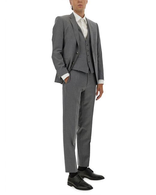 Boss Gray Slim Fit Vest for men