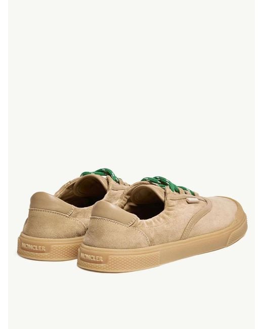 Moncler Brown Vera Leisure Suede Sneakers