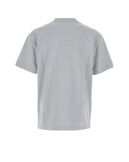 Prada Gray Logo T-Shirts for men