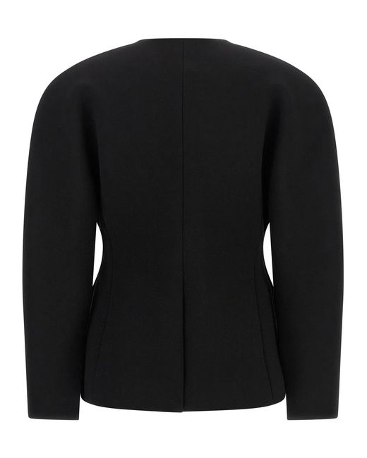 Jacquemus Black 'La Veste Ovalo' Blazer