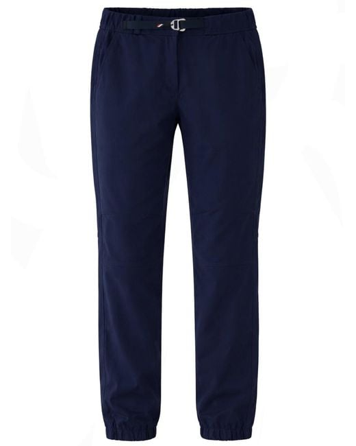 Moncler Blue Belted Pants