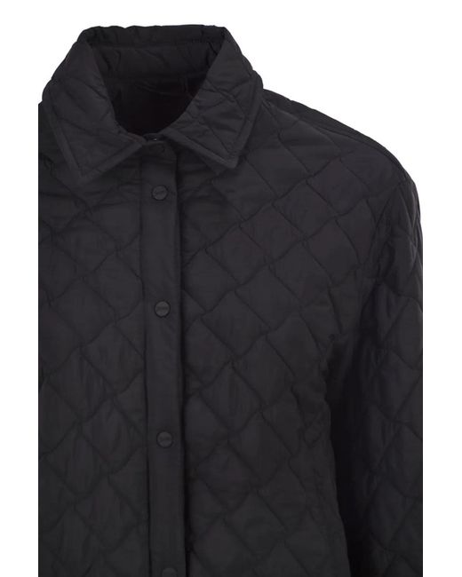 Herno Black Shirt-Style Jacket