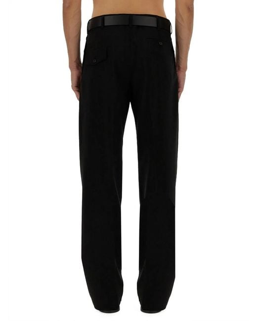 Moschino Couture Black Wool Pants for men