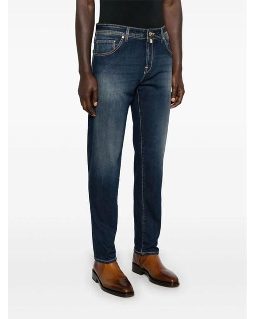 Jacob Cohen Blue Scott Jeans for men