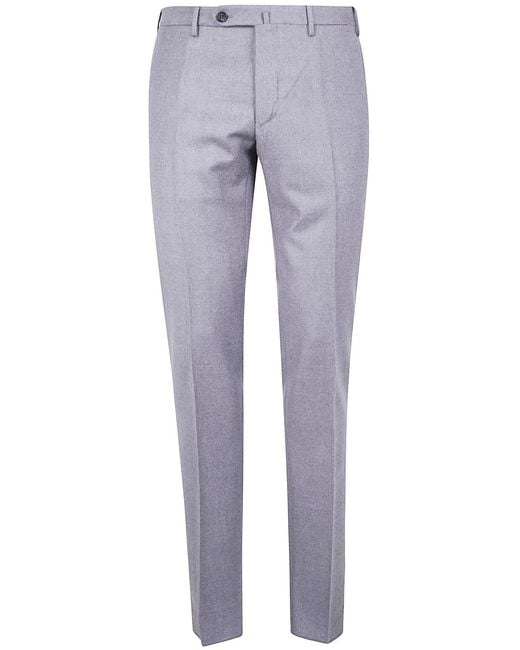 Incotex Gray "Chino Slim Fit" Trousers for men