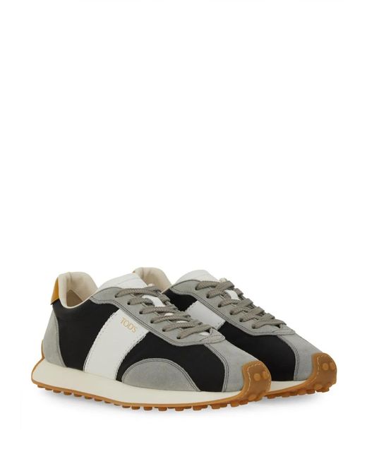 Tod's Gray "T Vintage" Sneaker