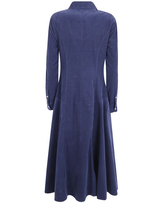 Polo Ralph Lauren Blue Woven Shirt Dress