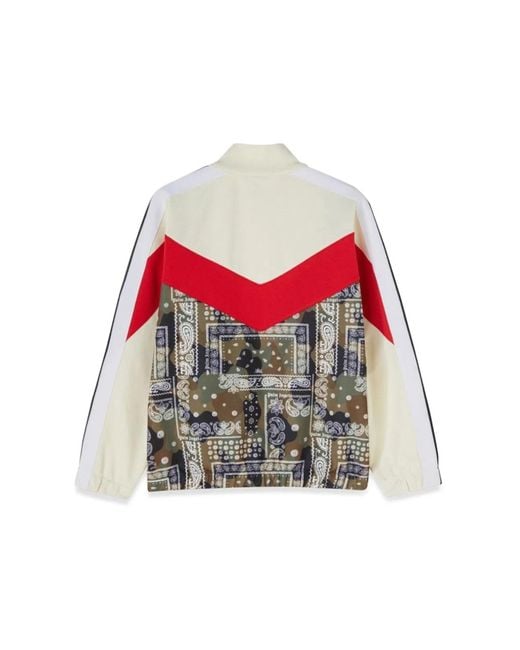 Palm Angels Red Camou Track Jkt
