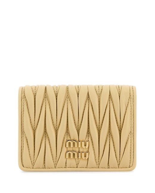 Miu Miu Natural Wallets