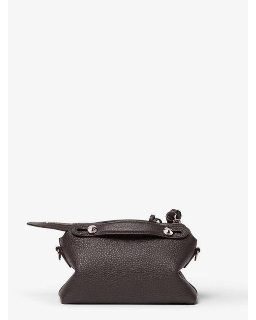 Fendi Gray Mini By The Way Cuoio Romano A