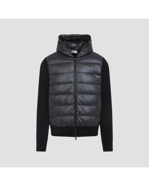 Moncler Black Cardigan for men