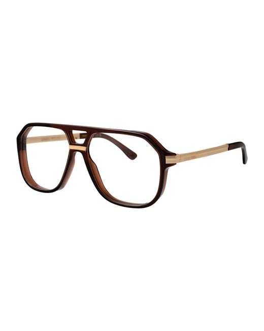 DSquared² Black Acetate Glasses for men