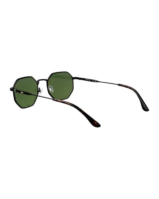 Lacoste Green Metal Sunglasses