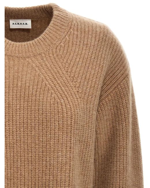 P.A.R.O.S.H. Brown P.A.R.O.S.H. Cashmere Sweater