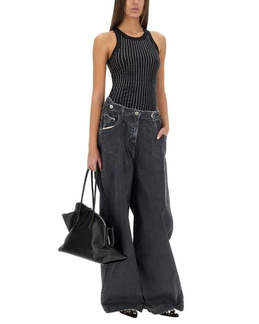 The Attico Black Tank Top