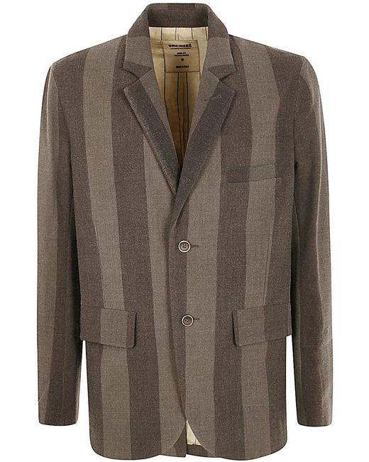 Uma Wang Brown Jacal Jacket for men