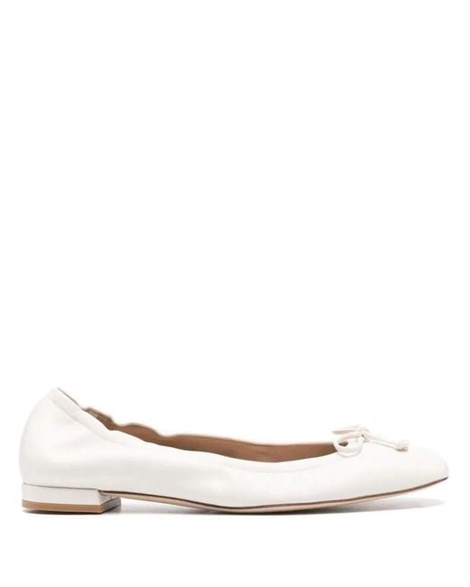 Stuart Weitzman Natural Bria Ballet Flat